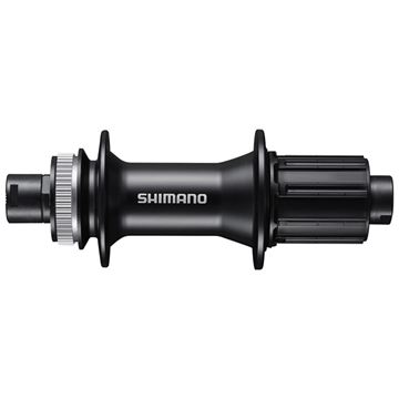 Picture of SHIMANO REAR HUB. 8 / 11V 142/32 BLACK FH-MT400 DISC BRAKE